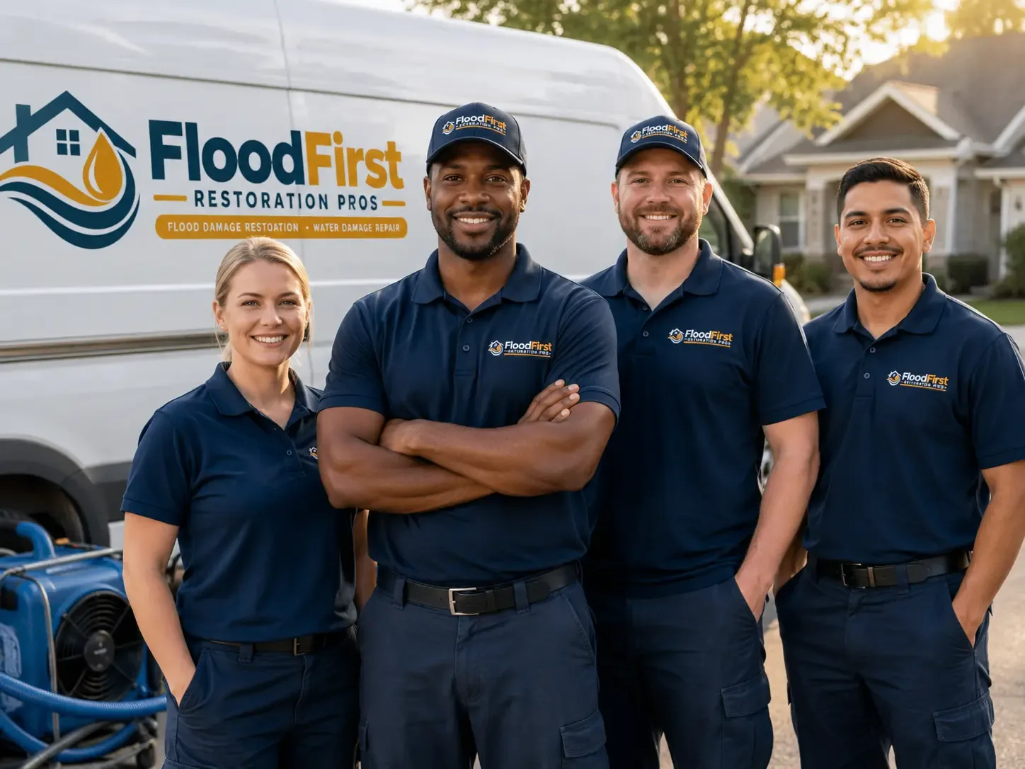 Flood Damage Restoration company in White Cloud, MI