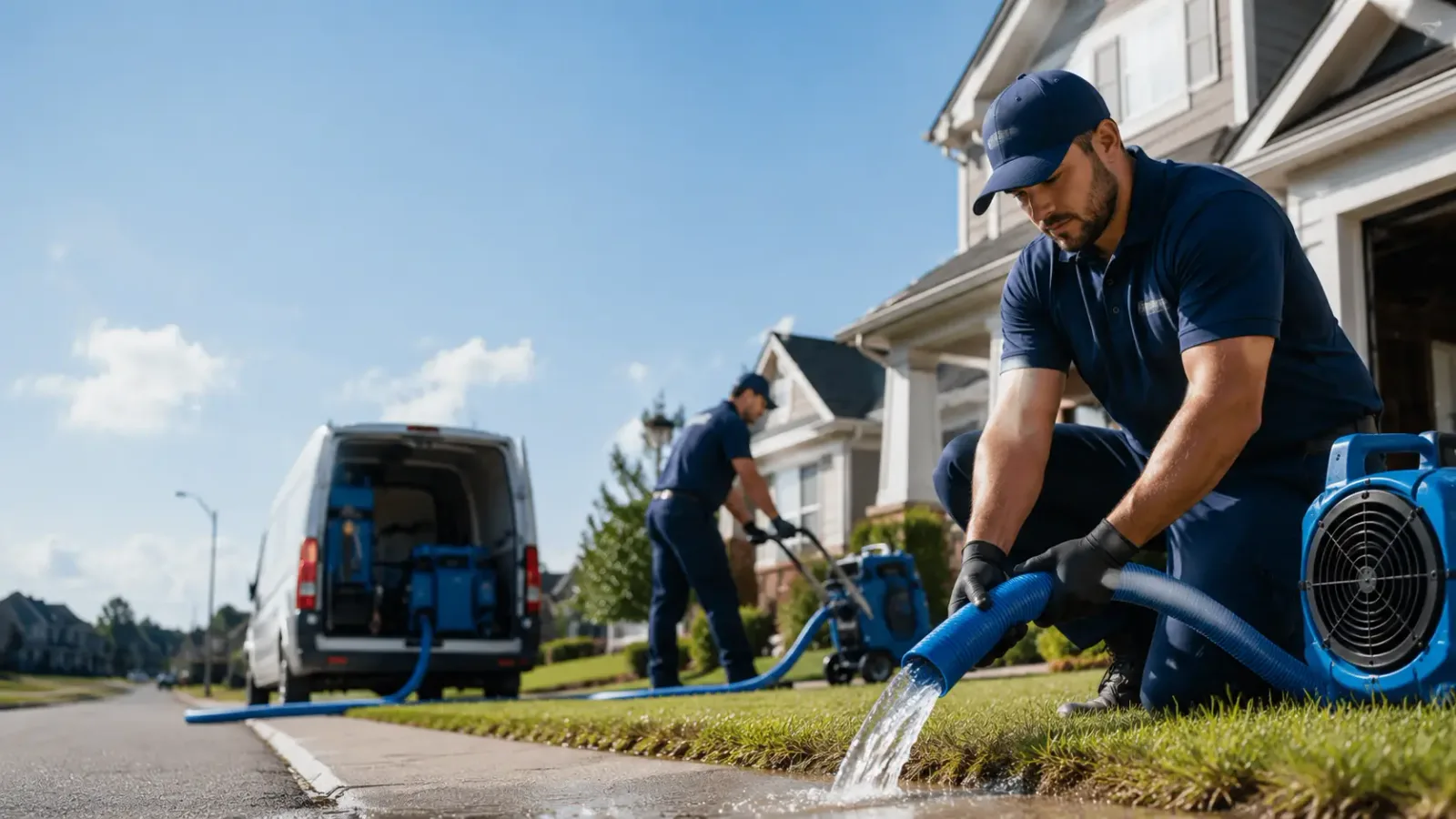 Flood Damage Restoration in White Cloud, MI